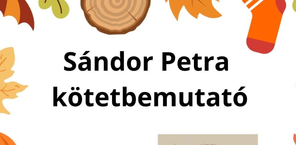 S�ndor Petra: Gesztenye uti mes�k - k�tetbemutat�