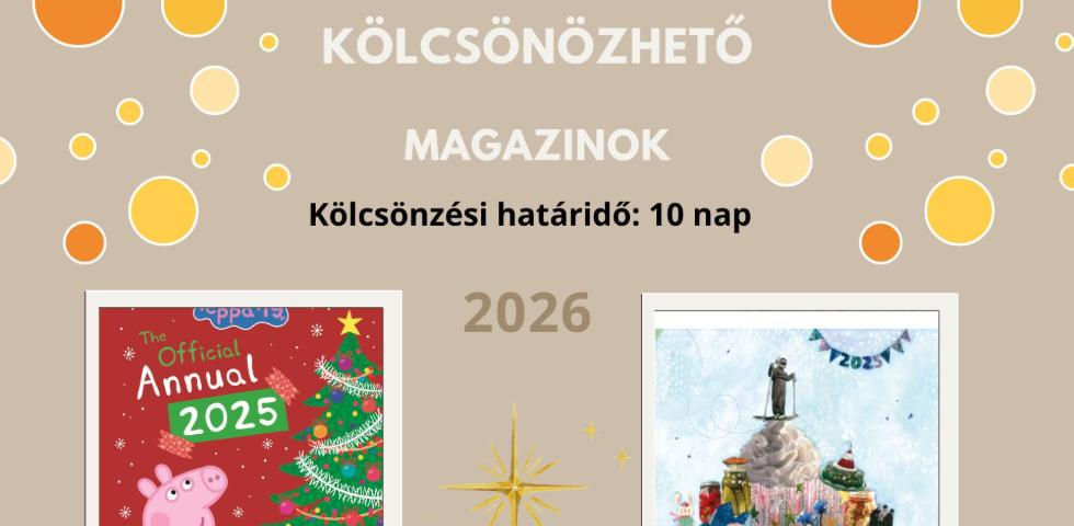 K�lcs�n�zhet� magazinok - 2026