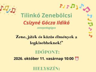 Tilink� Zeneb�lcsi - K�nyves vas�rnap d�lel�tt!