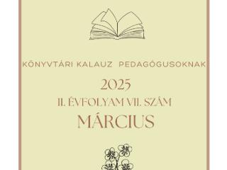 Knyvtri Kalauz pedaggusoknak - 2025. mrcius