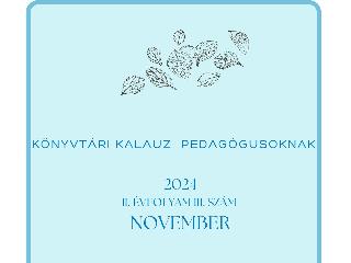 Knyvtri Kalauz pedaggusoknak - november