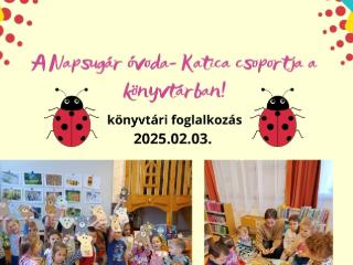 Katica csoport a knyvtrban!