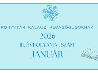 K�nyvt�ri kalauz pedag�gusoknak - 2026. janu�r