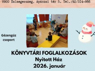 Janu�ri k�nyvt�ri pillanatok - 2026