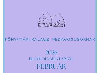 K�nyvt�ri kalauz pedag�gusoknak - 2026. febru�r